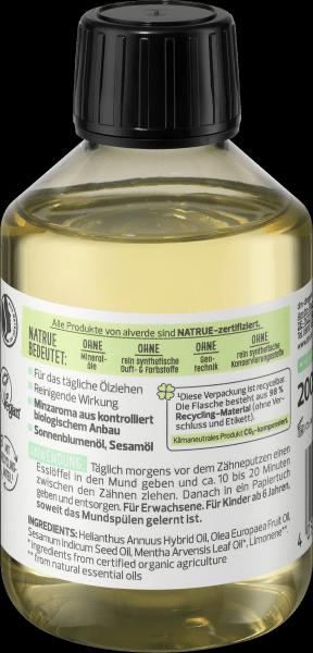 Actual product image dm alverde Mouth drawing oil organic mint (200 ml, Mouth drawing oil)
