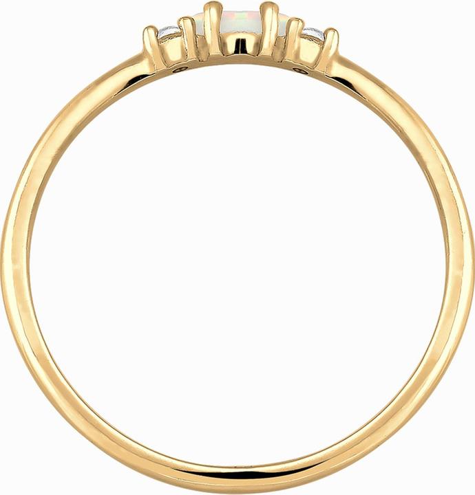 Actual product image Elli Vintage Design mit Zirkonia und Opal (58, 925 Silver)