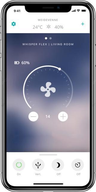 Produktbild Duux DXCF10 Whisper Flex (55 dB)