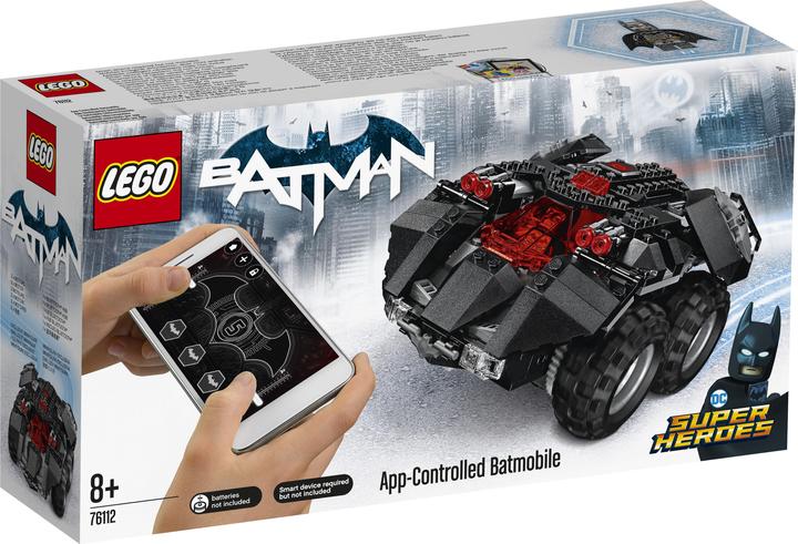 Immagine prodotto LEGO Batmobile controllata da un'app (76112, LEGO DC)