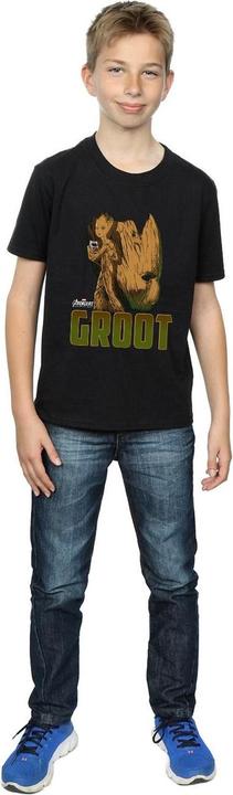 Immagine prodotto Avengers Infinity War Groot Character Maglietta Ragazzi (140, 146)