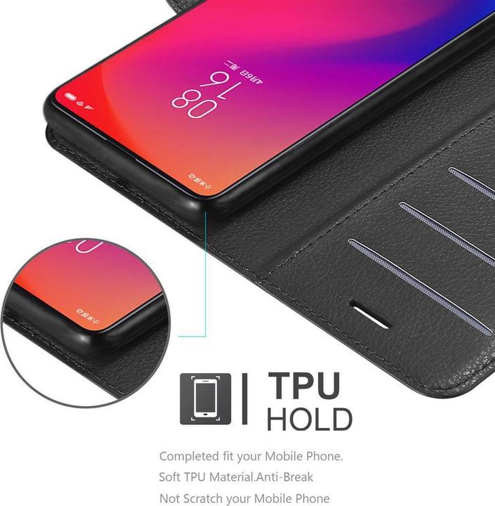 Actual product image Cadorabo Book with stand function cover (Xiaomi Redmi K20, Mi 9)