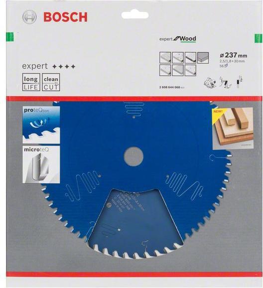 Image du produit Bosch Professional Zubehör Lame de scie circulaire Expert for Wood, 237 x 30 x 2,5 mm, 56