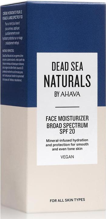 Actual product image Ahava Dead Sea Naturals Face Moisturiser Broad Spectrum SPF 20 (50 ml, Day cream, SPF 20)
