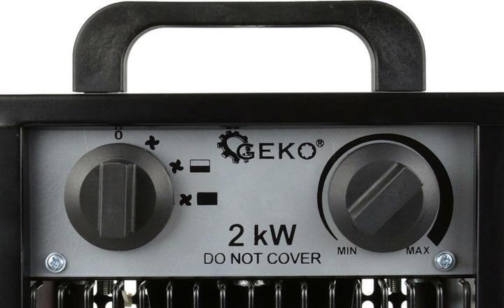 Image du produit GEKO Réchauffeur d'air électrique avec ventilateur 2kW (2000 W)