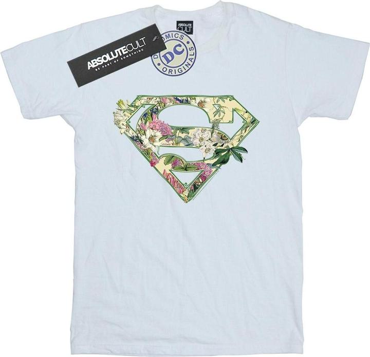 Produktbild Supergirl Floral Shield TShirt (S)