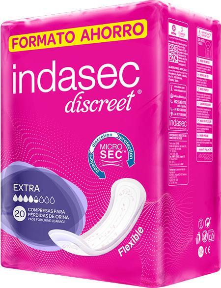 Image du produit Indasec Discreet Extra (20 x)