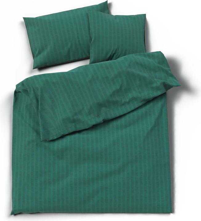 Produktbild Lotus Bettwaren Bettwäsche Satin Seersucker uni (Duvetbezug, 240 x 240 cm)