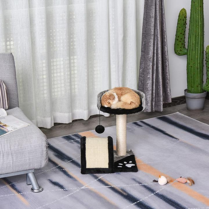 Produktbild Jamb Katzenbaum (46 cm, Elegante graue und schwarze Farbtöne)