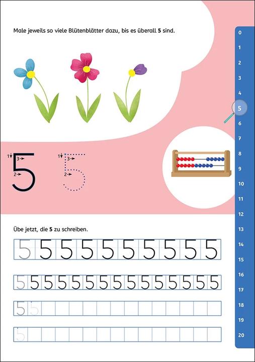 Image du produit Schreiben lernen mit Spurrillen - Zahlen (Allemand, Carmen Eisendle, Loewe Apprendre et deviner, 2023)