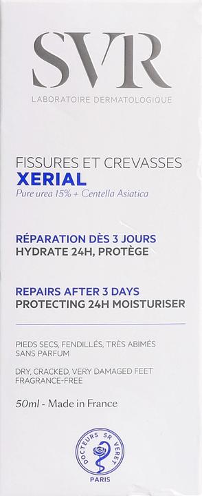 Image du produit Xerial Fissures Et Crevasses Cream For Cracked And Damaged Skin 50Ml (Déodorants & poudre pour les pieds, 50 ml)
