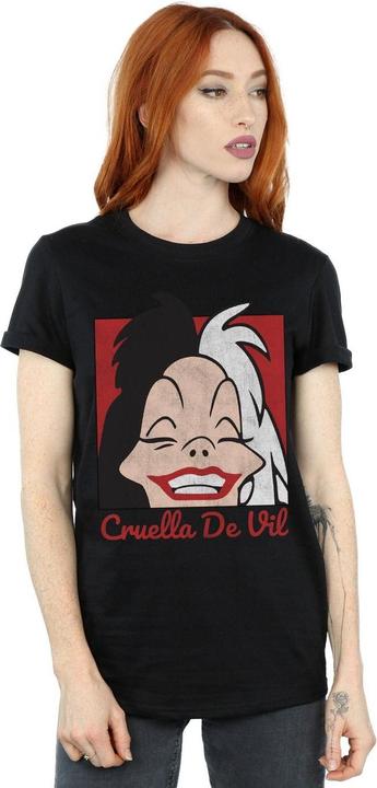 Produktbild Disney Cruella De Vil Cropped Head TShirt (XXL)