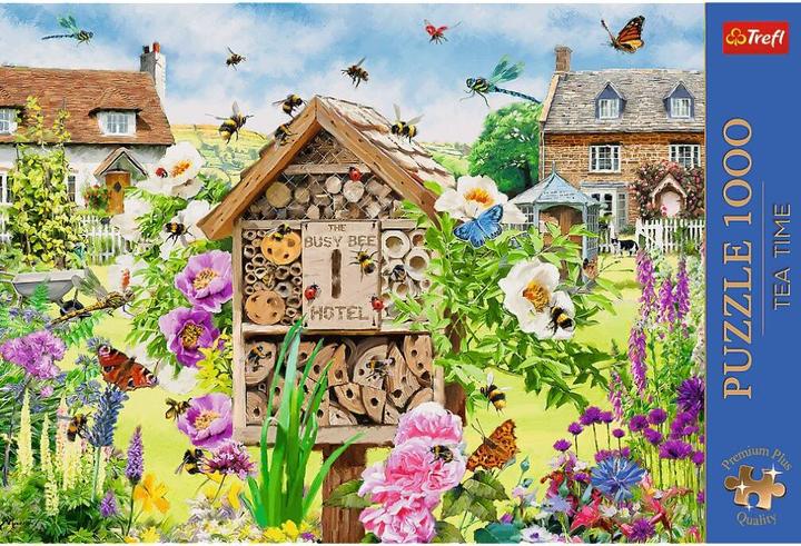 Actual product image Trefl Puzzle Premium Plus 1000 - House for bees (1000 pieces)