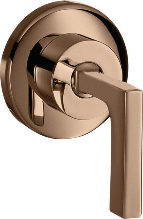Actual product image hansgrohe Axor Citterio flush-mounted shut-off valve with lever handle DN15 / DN20