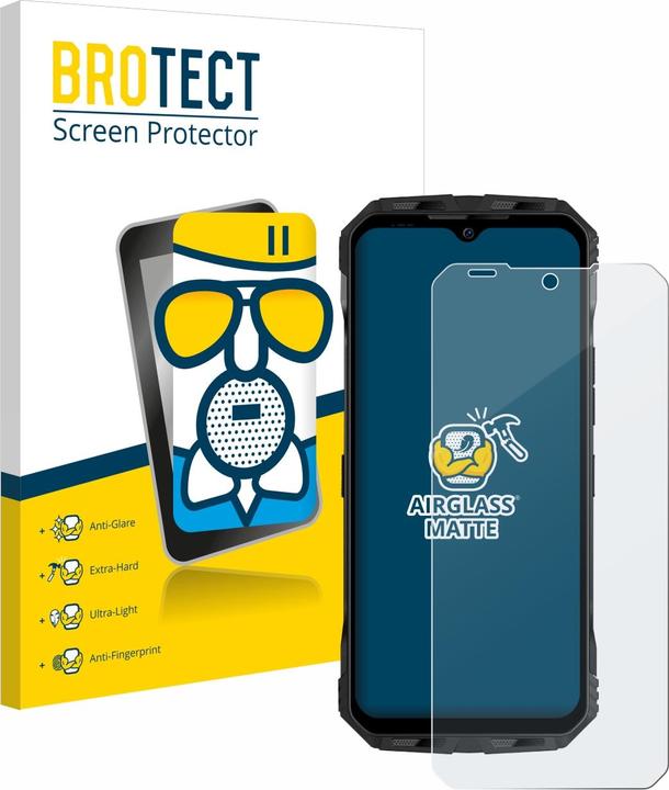 Produktbild BROTECT Schutzglas Schutzfolie Glas Folie Displayschutz matt (1 Stück, Doogee V)