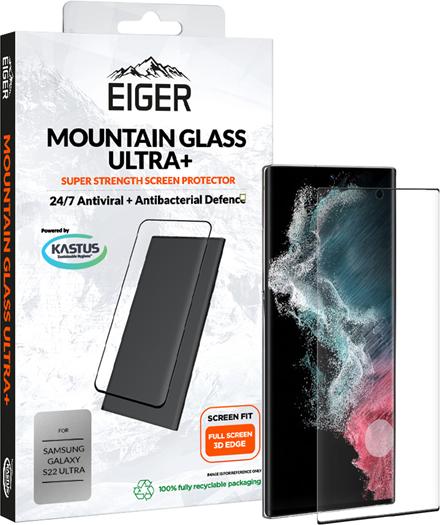 Actual product image Eiger Mountain Glass Ultra Edge (1 Piece, Samsung Galaxy S22 Ultra)
