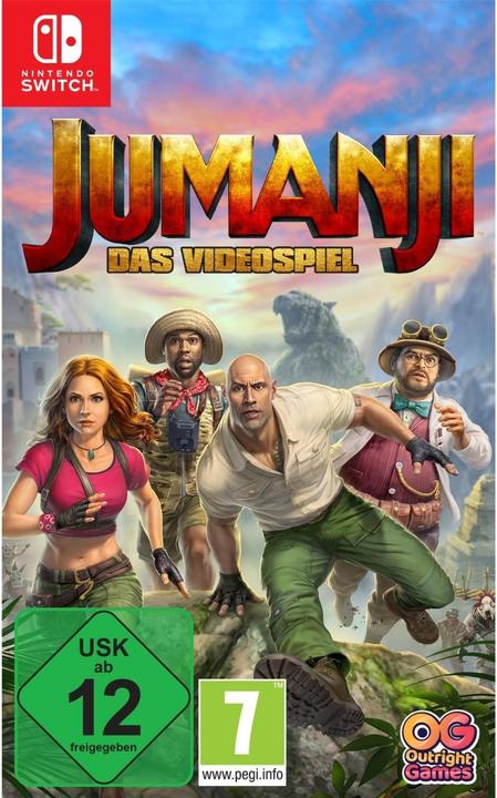 Bandai Namco Jumanji: The video game (Switch, DE)