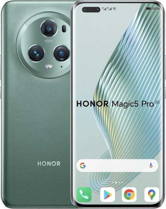 Produktbild Honor Magic5 Pro (512 GB, meadow green, 6.81", SIM + eSIM, 50 Mpx, 5G)