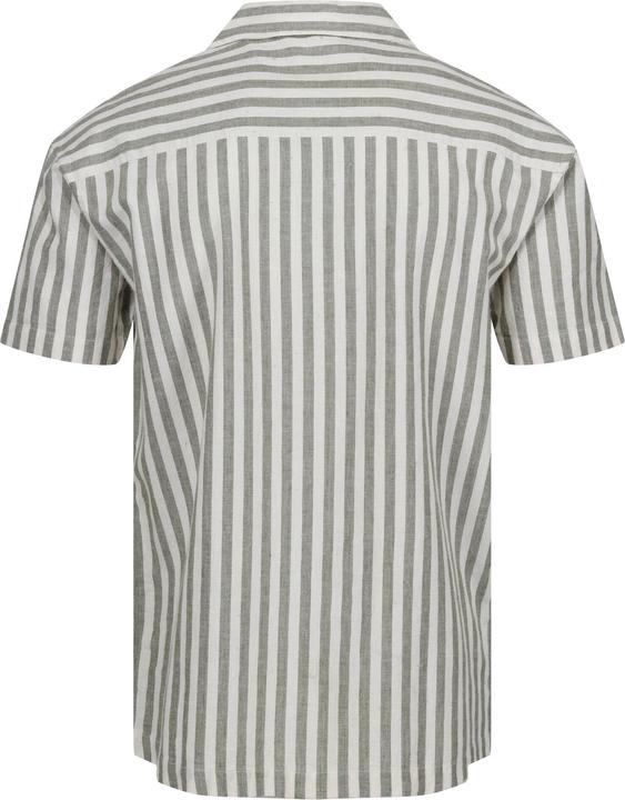 Actual product image Regatta Mens Shorebay II Stripe Short-Sleeved Shirt (XXL)