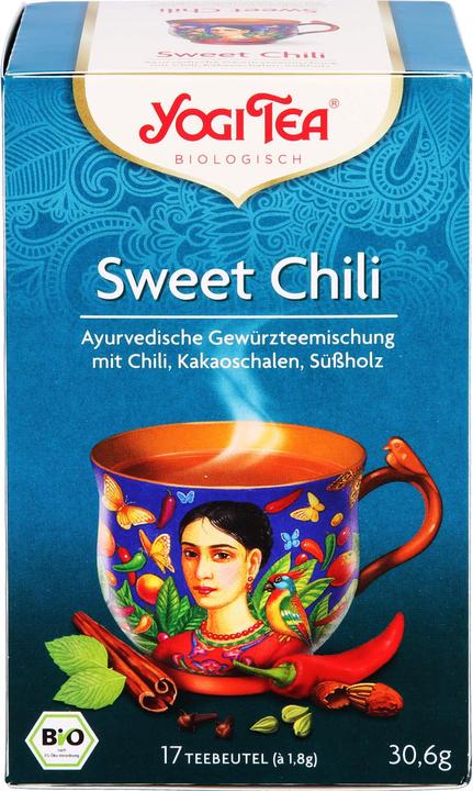 Yogi Tea Sweet Chili ayurvedische Gewürzteemischung, 17 St. Filterbeutel (30.60 g)