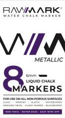 Actual product image Rawmark Metallic Kreidemarker 8 Farben (8 x)