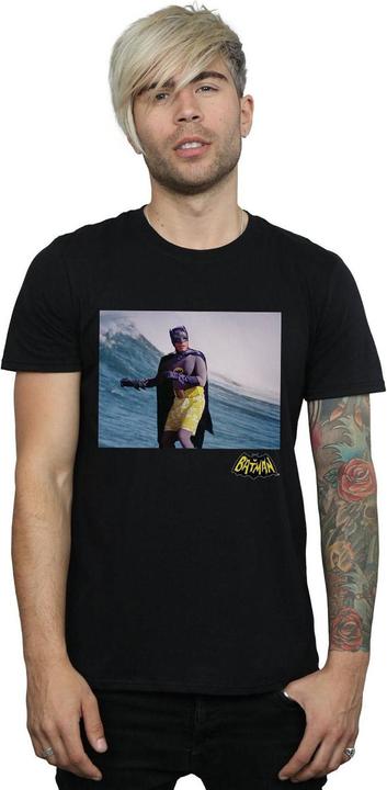 Produktbild Batman TV Serie Surfen Logo TShirt (S)