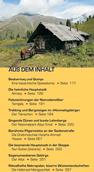 Produktbild Reiseführer Kasachstan (Deutsch, Dagmar Schreiber, 2019)