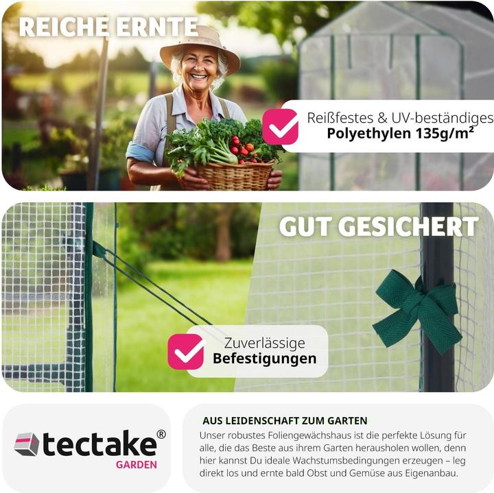 Produktbild tectake Gewächshaus