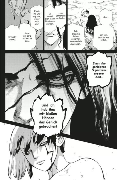 Actual product image Dr. Stone 4 (German, Boichi, 2020)