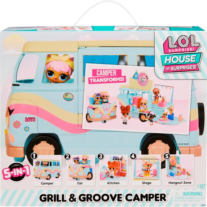 Produktbild MGA LOL. Surprise Grill & Groove Camper