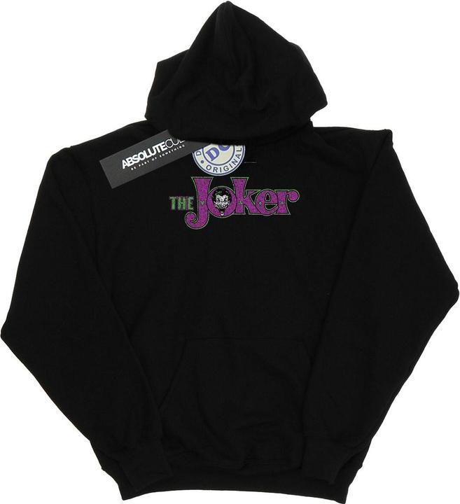 Image du produit - Sweat à capuche THE JOKER CRACKLE LOGO - Homme (S)