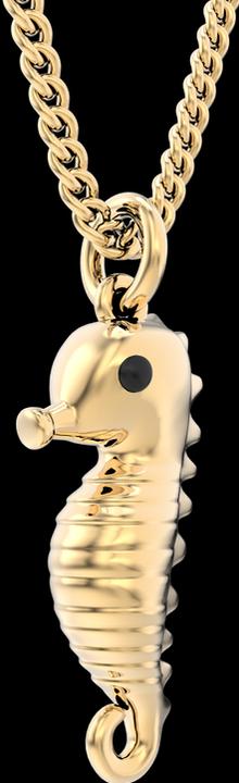 Produktbild MTM Sea Horse Necklace (Messing, 18k Gold, 43 cm)