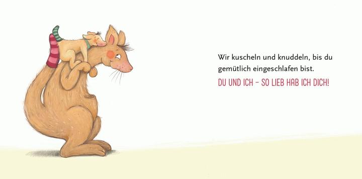 Actual product image So lieb hab ich dich (Pappbilderbuch) (German)