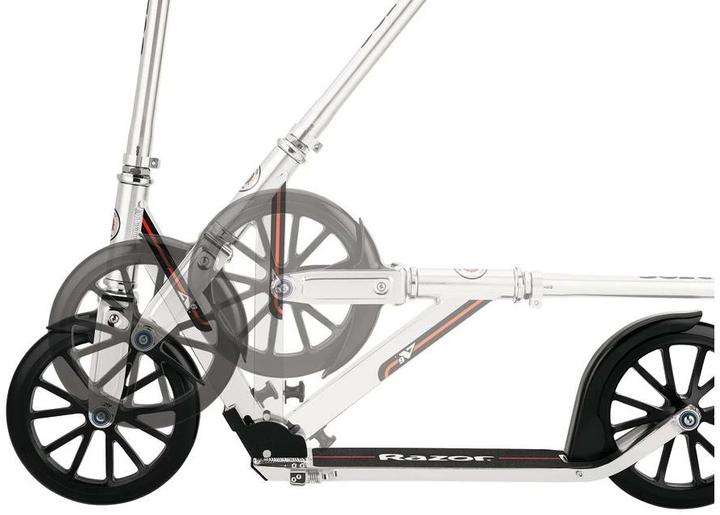 Actual product image Razor A6 Scooter - Silver 23L (MC2)