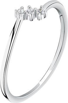 Produktbild La Petite Story Fine silver ring with zircons LPS03AWV080 - Circuit: 52 mm (52)