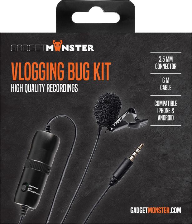 Produktbild Gadget Monster Vlogging Bug Kit GDM-1024