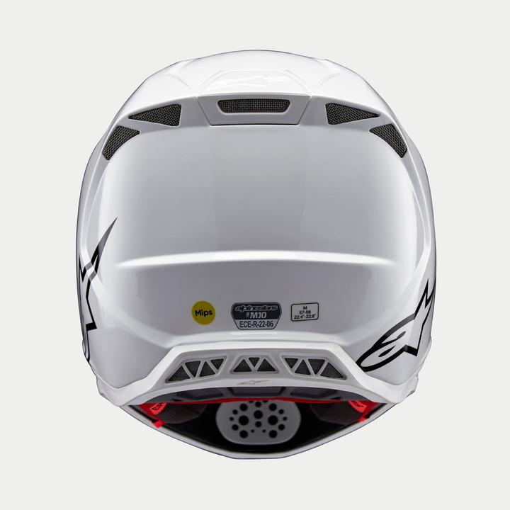Actual product image Alpinestars Supertech -M10 Solid Helm (57 - 58 cm, M)