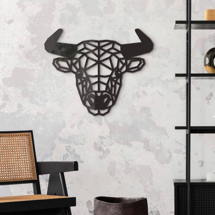 Produktbild Trenddeko Origami Stier (30 x 24 cm)