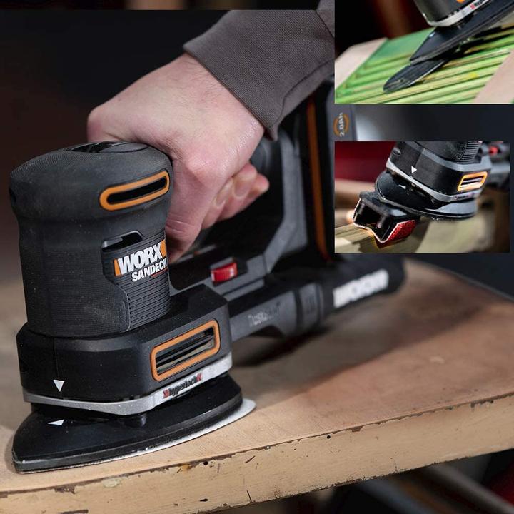 Immagine prodotto Worx Levigatrice multifunzione WX820.9 20V a batteria (Multisander)