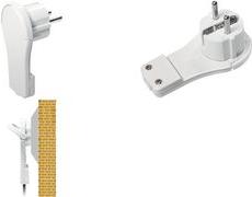 Produktbild LogiLink Flachwinkelstecker weiss