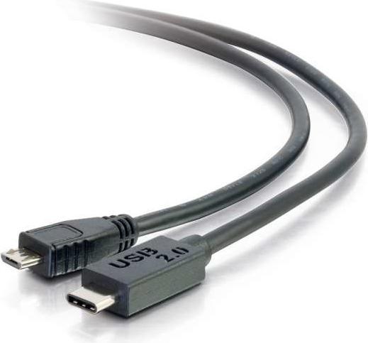 Actual product image C2G USB cable 24-pin USB type C (M) (1 m, USB 2.0)