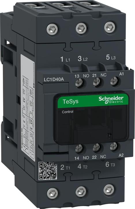 Image du produit Schneider Electric Contacteur 3 pôles 24Vac 40A