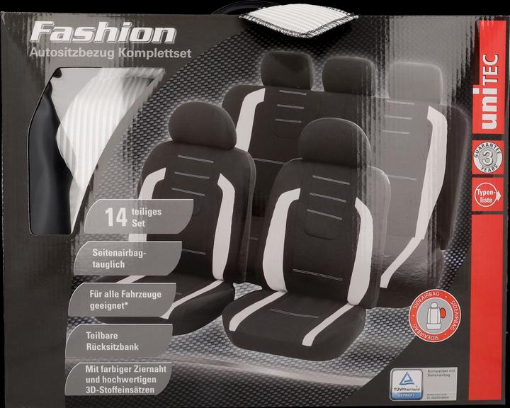 Actual product image Cartrend Seat cover set Fashion 14 pieces