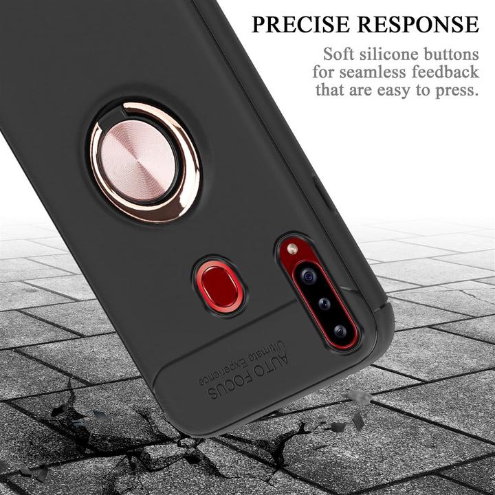Actual product image Cadorabo TPU Auto Focus Cover (Samsung Galaxy A20s)
