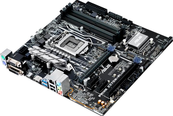 Actual product image ASUS Prime Z270m-Plus (LGA 1151, Intel Z270, mATX)