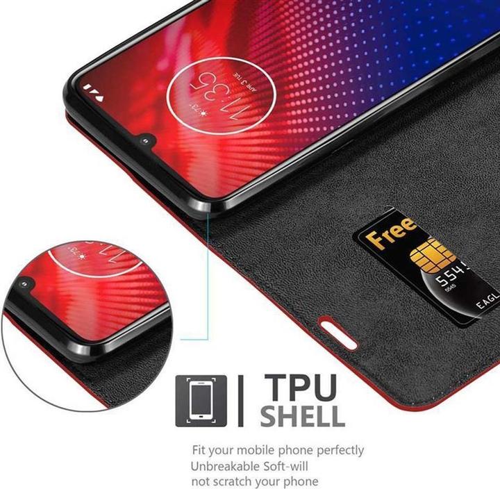 Productafbeelding Cadorabo Boek Onzichtbare Magneethoes (Motorola Moto Z4)
