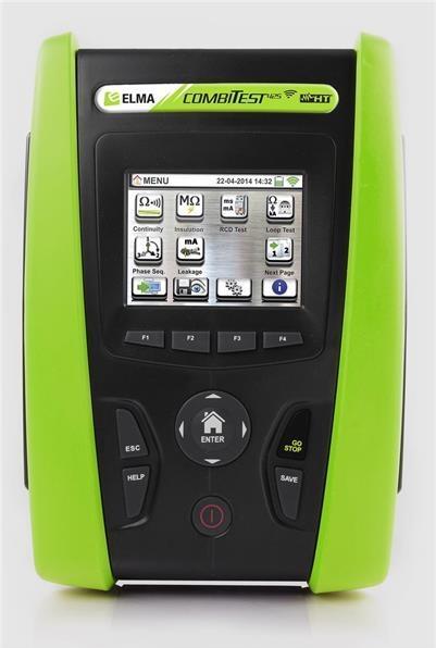 Produktbild Elma Instruments Combitest 425 leveres inkl. taske, prøveledninger, naeb, vejledning, dansk software.