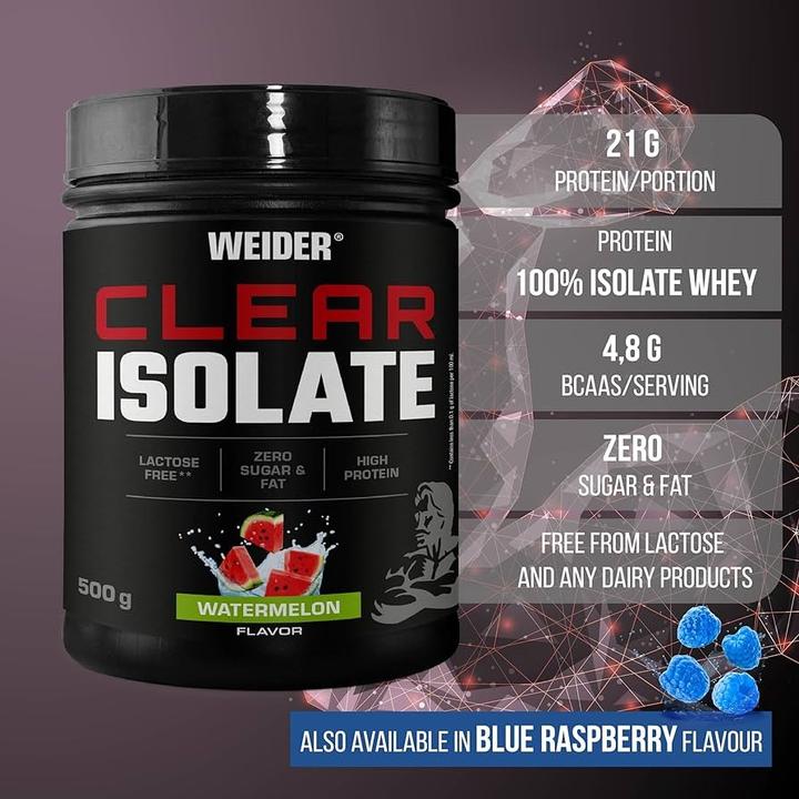 Produktbild Weider Clear Isolate (Wassermelone, 1 Stk., 500 g)