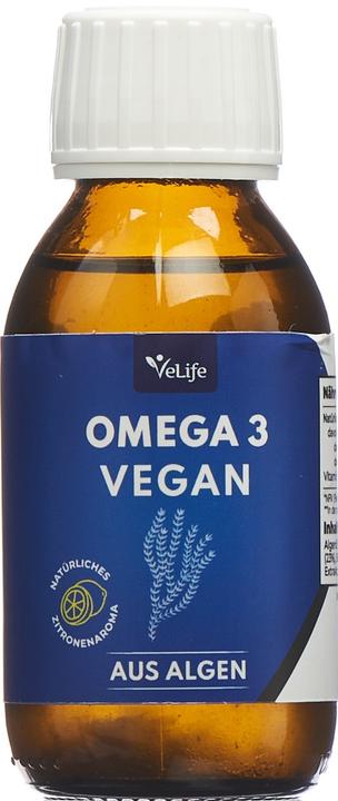 VeLife Omega 3 Algae Oil vegan 100 ml (1 Piece, Oil, 175 g)