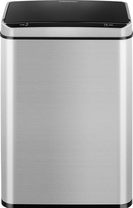 Produktbild Fromm & Starck Mülleimer Automatik Sensor Abfalleimer Papierkorb Duo Müllbehälter Edelstahl 60L (60 l)